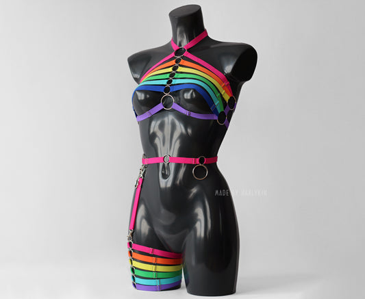 Rainbow Harness Set