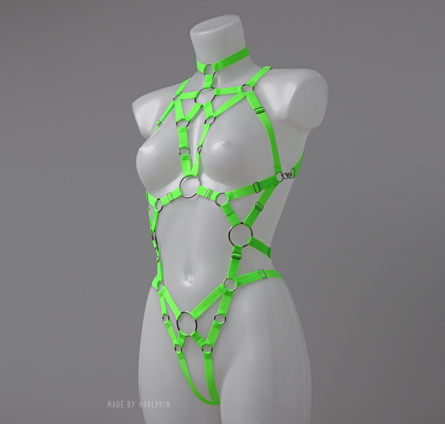 Rave bodysuit UV neon