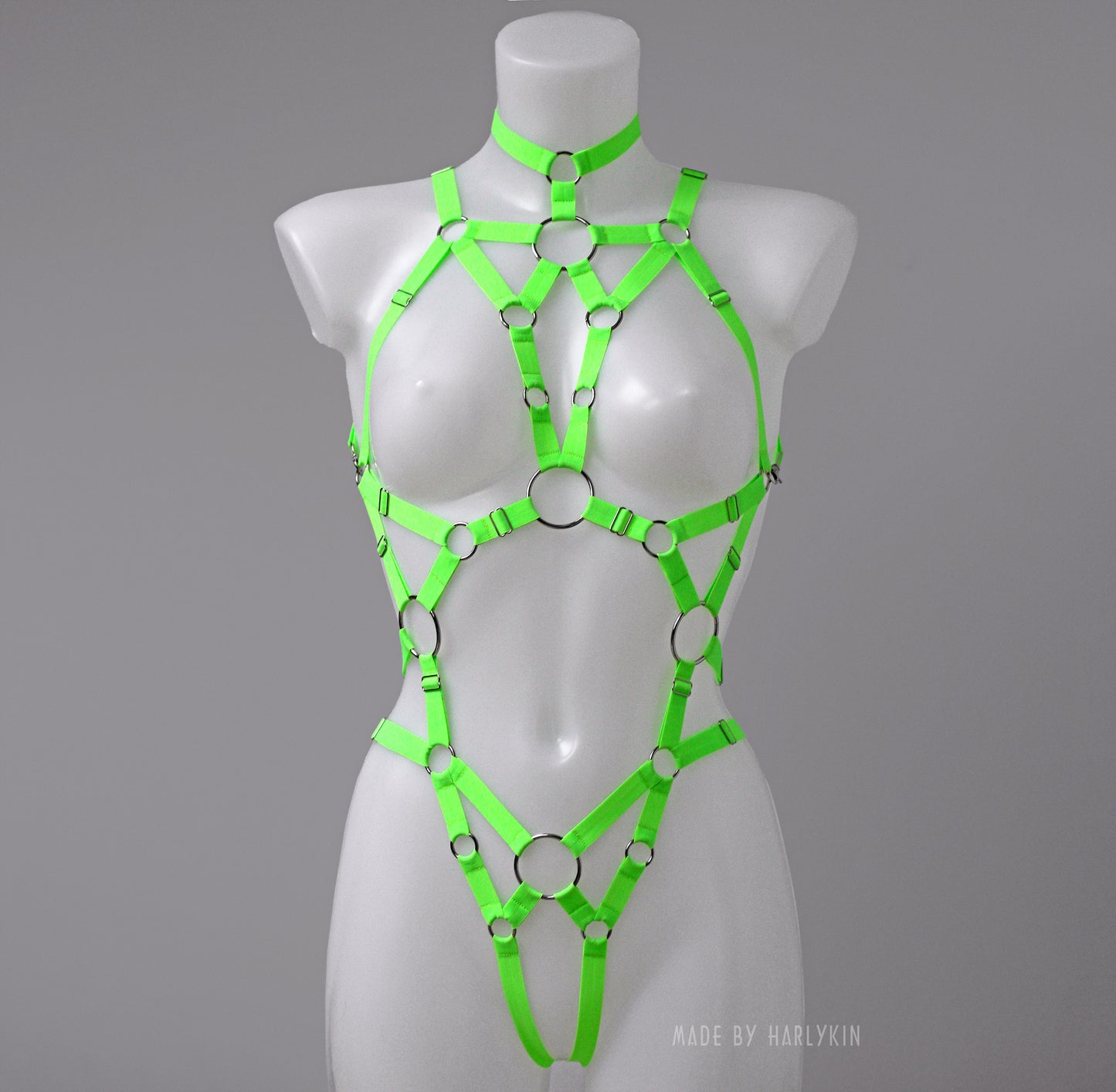 Rave bodysuit UV neon