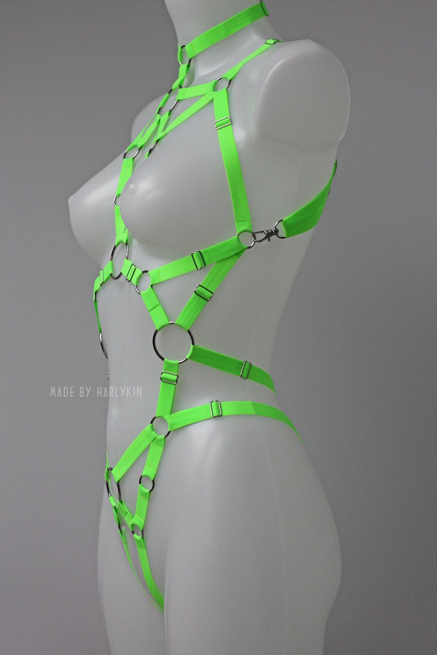 Rave bodysuit UV neon